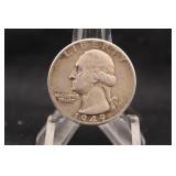 1949 Silver Washington Quarter