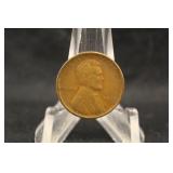 1922 No D Strong Reverse Wheat Cent *Intensely