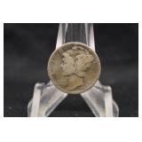 1940-D Mercury Silver Dime