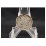 1923 Mercury Silver Dime