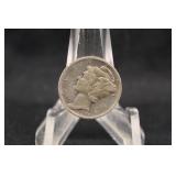 1942-S Mercury Silver Dime