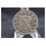 1842 Braided Hair Large Cent