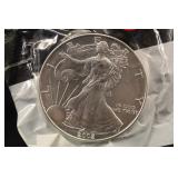 2002 1oz .999 Pure Silver Eagle