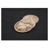 Lot of 3 Mixed Date Mercury Silver Dimes