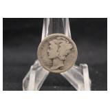 1921-D Mercury Silver Dime Key Date