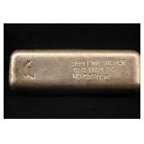 Vintage .999 Silver GA Mint Hand Pours Bar