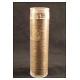 Roll of 49 Lincoln Head Wheat Pennies