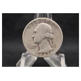 1947 Silver Washington Quarter