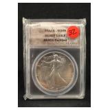 1989 Certified 1oz .999 Silver American Eagle