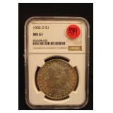 1902-O Silver Morgan Dollar