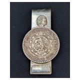 Sterling Industrio Money Clip With 1961