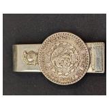 Sterling Industrio Money Clip With 1962