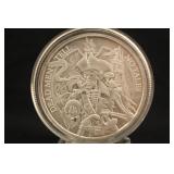1 oz .999 Silver Pirate Round