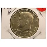 1964-D Silver Kennedy Half Dollar