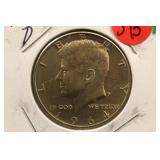 1964-D Silver Kennedy Half Dollar