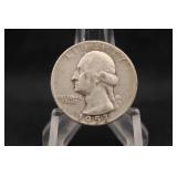 1953 Silver Washington Quarter