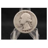 1945 Silver Washington Quarter