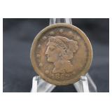1852 Braided Hair Large Cent