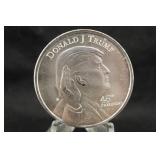 1oz .999 Silver Donald J. Trump Coin