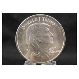 1oz .999 Silver Donald J. Trump Coin