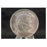 1oz .999 Silver Donald J. Trump Coin