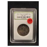 1944-D Walking Liberty Silver Half Dollar