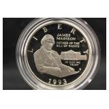 1993-S Proof Silver Half Dollar