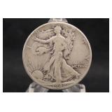 1942 Walking Liberty Silver Half Dollar