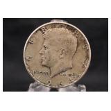 1964 Kennedy Silver Half Dollar