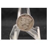 1945 Silver Mercury Dime