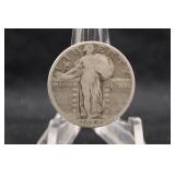 1929 Silver Standing Liberty Quarter