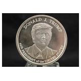 1oz .999 Silver Donald J. Trump Coin