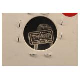 1gram .999 Silver Trump Bar