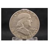 1962 Silver Franklin Half Dollar
