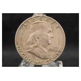 1963-D Silver Franklin Half Dollar