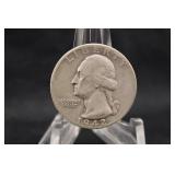 1942-D Silver Washington Quarter