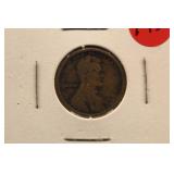 1909-S Lincoln Wheat Cent Scarce Date