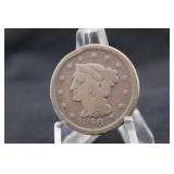 1846 Braided Hair Large Cent