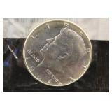 1964 Uncirculated Kennedy Silver Half Dollar