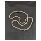 .925 Silver/750 Gold Tiffany & Co. Chain  46.99g