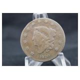 1830 Braided Hair Large Cent