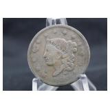 1835 Braided Hair Large Cent