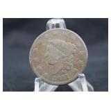 1827 Braided Hair Large Cent