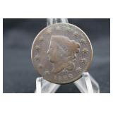 1822 Braided Hair Large Cent