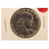 1961-D Silver Franklin Half Dollar