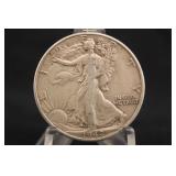 1942 Silver Walking Liberty Half Dollar