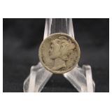 1925-D Mercury Silver Dime