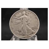 1943 Walking Liberty Silver Half Dollar
