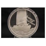1oz .999 Silver Americas Cup Round