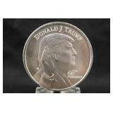 1oz .999 Silver Donald J. Trump Coin